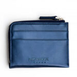 Seward Handcrafted Leather Zip Card Holder